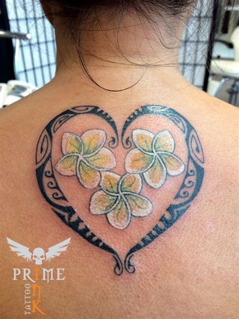 Frangipani Tattoo | Frangipani tattoo, Tribal flower tattoos, Tattoos