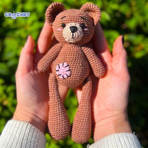 Teddy Fufy Bear Crochet PDF Pattern Tutorial Best 2026 - Yarn Muse Crochet
