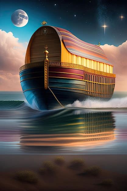 premium ai image noahs ark
