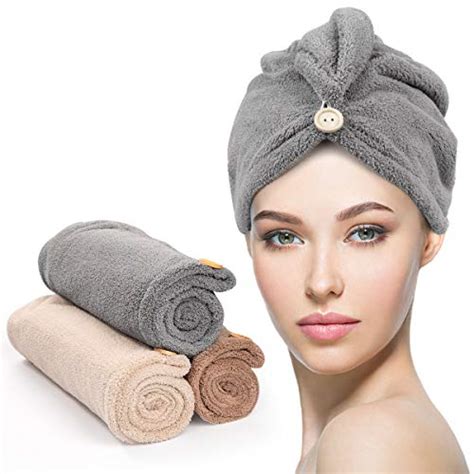 Best Hair Towel Wrap With Button