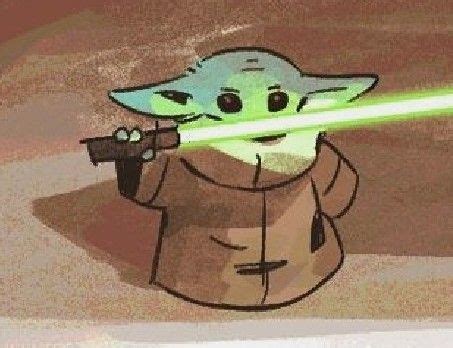 Jedi grogu💚 | Star wars drawings, Star wars art, Star wars fan art