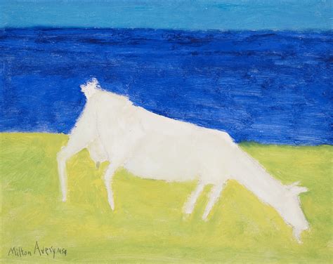 Milton Avery (1885-1965), Goat | Christie’s