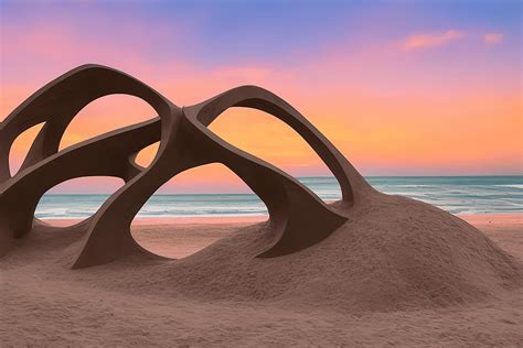 sand castle art creation  digital art  artaistry ai art fine art