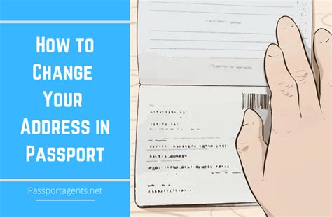 how to change my passport address