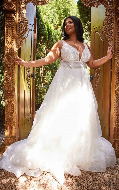 Plus Size Wedding Dresses - White Gold Bridal