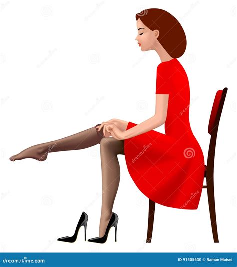 madchen amick pantyhose cartoons illustrations vector stock images