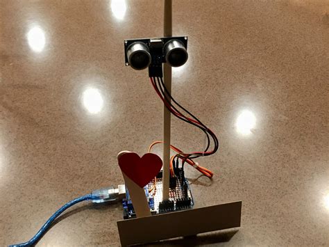 Ultra Sensor Distance Flag! | Arduino Project Hub