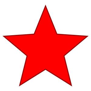 Red-Star-Clip-Art – Tim's Printables