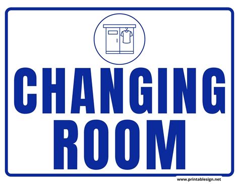 Changing Room Sign Clipart at Ana Scott blog