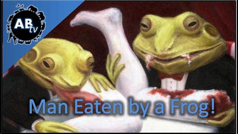 Man Eaten By A Frog! SnakeBytesTV : AnimalBytesTV - YouTube