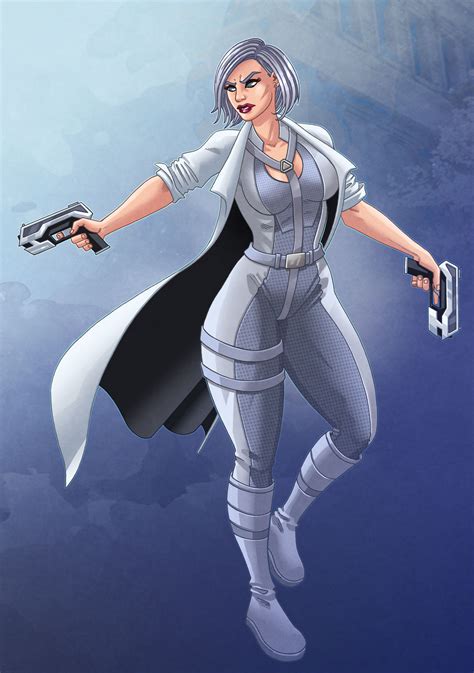 Silver Sable by NikoAlecsovich on DeviantArt