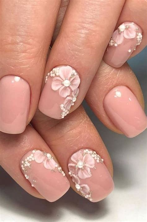 Small White Flower Nail Design at Mary Peake blog