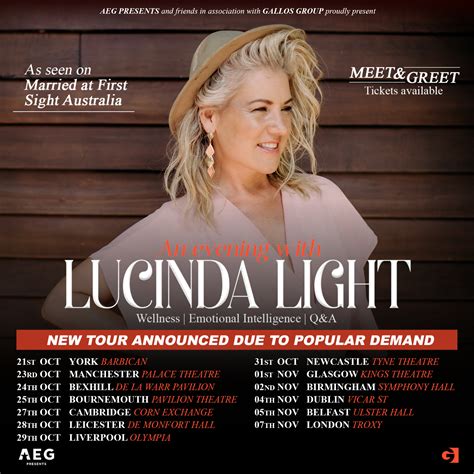 An Evening with Lucinda Light - Liverpool Olympia