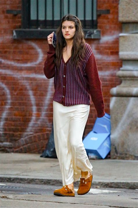 SURI CRUISE Out in New York Days Before Her 18th Birthday 04/14/2024