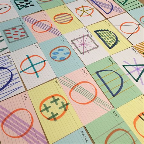 drawing  dictionary stefanie posavec
