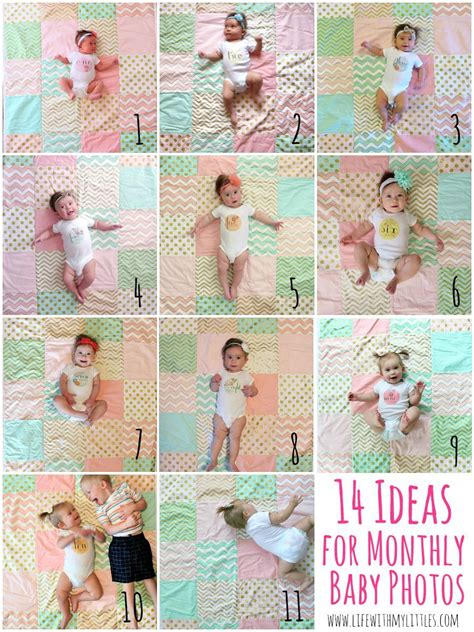 Monthly Baby Picture Ideas - Life With My Littles