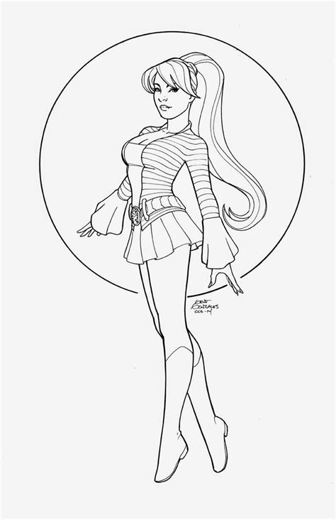 Gene Gonzales' Sketches & Other Silly Stuff: Monster Girl (Invincible ...