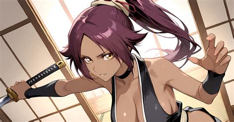 yoruichi shihouin disdream pixiv