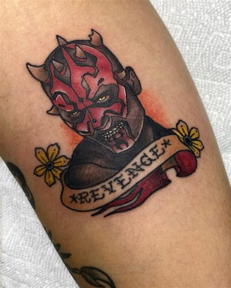 17 Darth Maul Tattoos To Tempt The Dark Side • Body Artifact