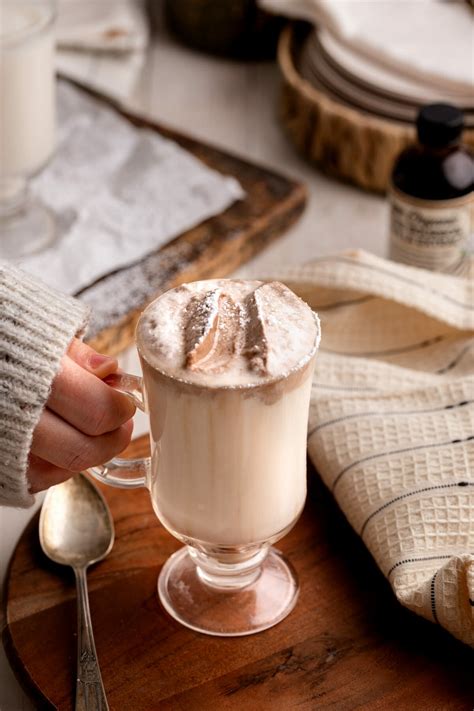 3 Ingredient Vanilla Milk with Chocolate Whipped Cream