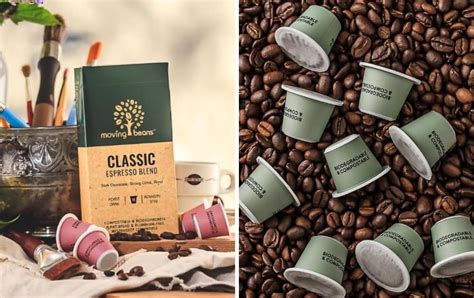 biodegradable coffee pods serving  ethical espresso