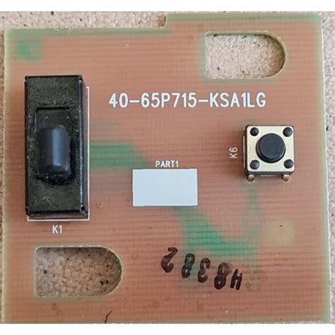 TCL 43P725 KEY BOARD 40-65P715-KSA1LG