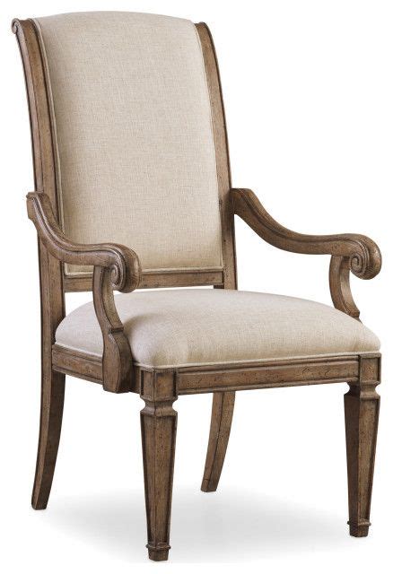 Solana Upholstered Arm Chair - Traditional - Dining Chairs - by Hooker ...