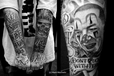 gangster tattoo sleeve - Google Search | 치카노, 타투, 그림