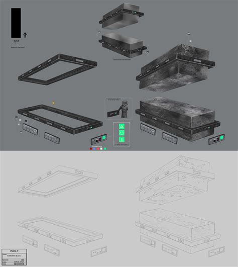 artstation carbonite block