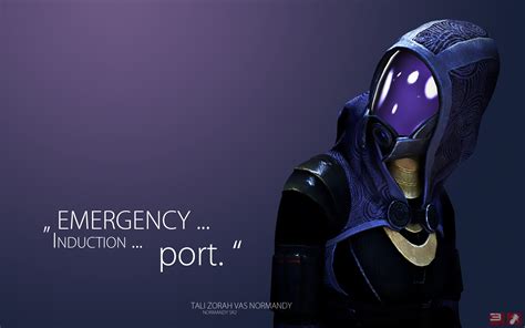 Download Tali'Zorah Video Game Mass Effect 3 HD Wallpaper by pineappletree