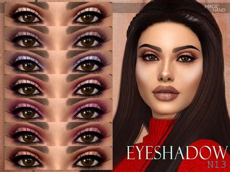 Тени [MH] N13 - Макияж - Моды для Sims 4