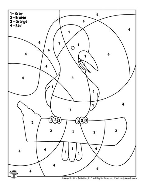 Fall Color by Number Pages | Woo! Jr. Kids Activities : Children's ...
