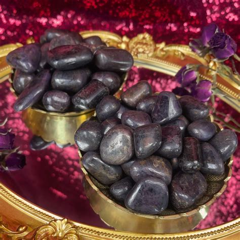 Sage Goddess Rare Dark Passion Tumbled Ruby to ignite your fire