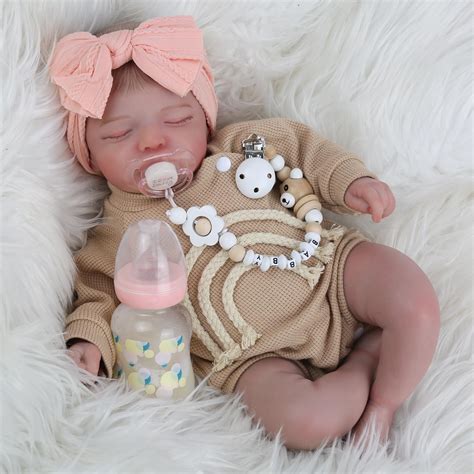 Reborn Baby Dolls, 20Inch Cute Soft Vinyl Realistic-Newborn Baby Dolls