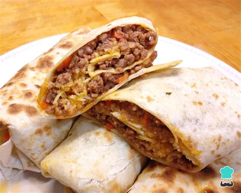 Burrito Fácil de Carne e Queijo - Licorices