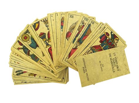 Vintage French Tarot de Marseille Fortune Telling Cards, De Vecchi ...