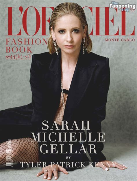Sarah Michelle Gellar Sexy – L’Officiel Fashion Book June 2023 Issue