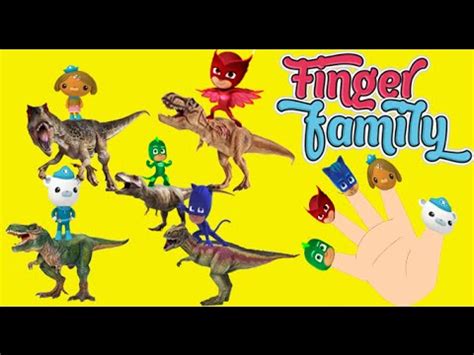 Finger Family PJ Masks & Octonauts - finger family song for kids nursery rhyme - YouTube