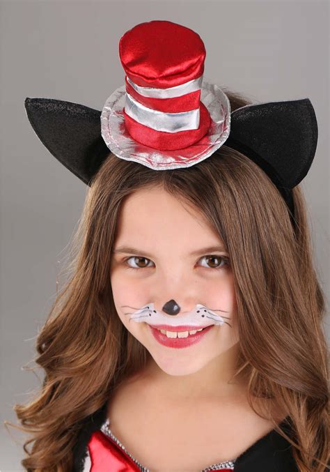 Cat in the Hat Costume for Girls