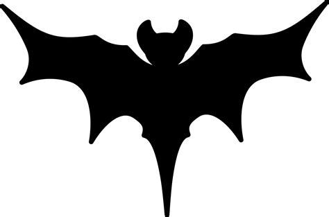 Vector isolated halloween element black scary bat 3440346 Vector Art at ...