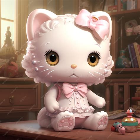 Premium AI Image | Cutest Hello Kitty Ever