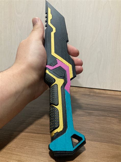 Valorant Glitchpop Knife Cosplay 3D Printed Real Size - Etsy