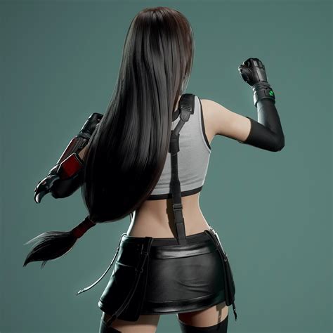 ArtStation - Tifa Lockhart - Game Ready | Game Assets