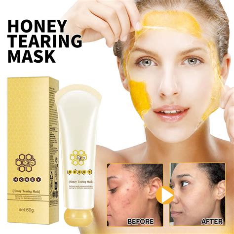 Honey Tearing Mask - Night Wrapping Mask Peel Off, Honey Tearing Mask