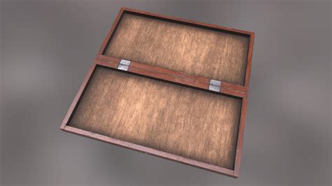 Wood Checkers - 3D Model by Grishmanovskij Anton