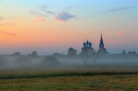 рассвет в тумане ... | Фотосайт СуперСнимки.Ру