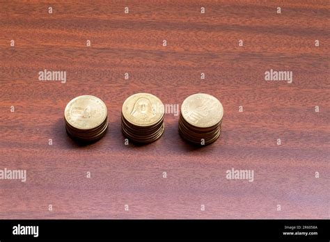 Collection of Indian currency coins Stock Photo - Alamy