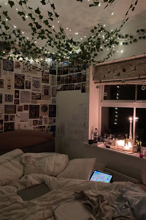 Bedroom With Vines And Fairy Lights at Alva Nathaniel blog