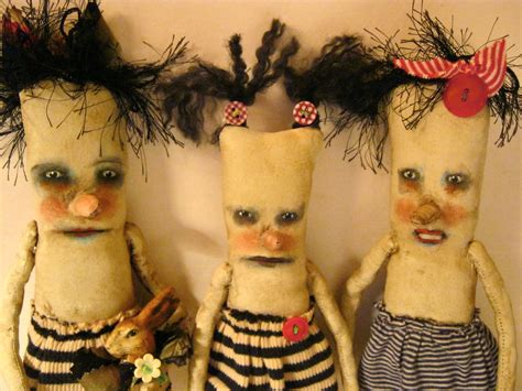 sandy mastroni odd strange bizarre funny creepy art dolls sandy mastroni