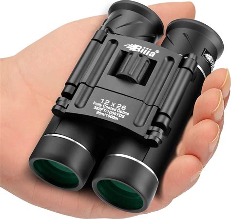 12x26 HD Binoculars for Adults Kids Bird Watching,BIJIA Mini Folding ...